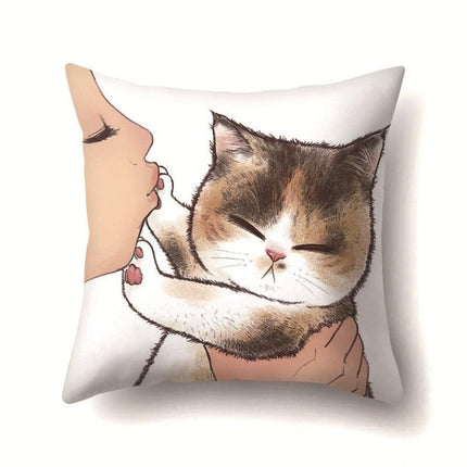 Pawsitively Adorable Cat Lover's Pillowcase
