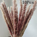 Boho Farmhouse Decor: Dried Pampas Grass Bouquet for Wedding & Home