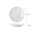 Elegant Porcelain Bowl with Pearl Shell Edge - Ideal for Serving Various Dishes