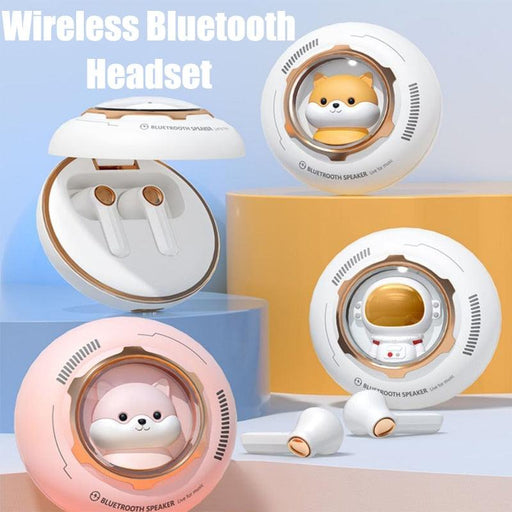 Adorable Cute 5.2 Wireless In-Ear Headphones with Noise Reduction and Mic