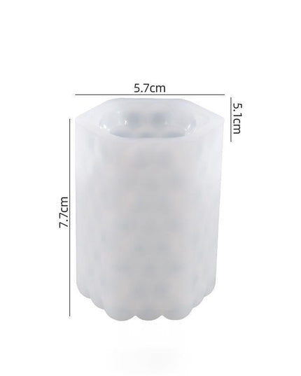 Candle Crafting Masterpiece: Roman-Style Silicone Mold Set for Creative Artistry