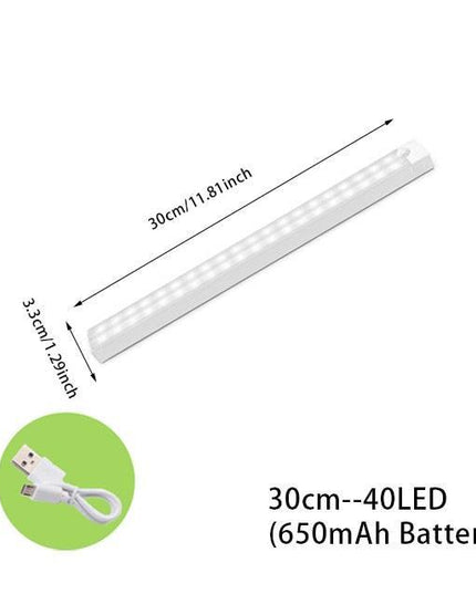 Smart Motion-Activated LED Under Cabinet Light with Dual Functionality