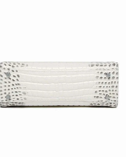 Exquisite Crocodile Leather Tote - A Statement of Sophistication