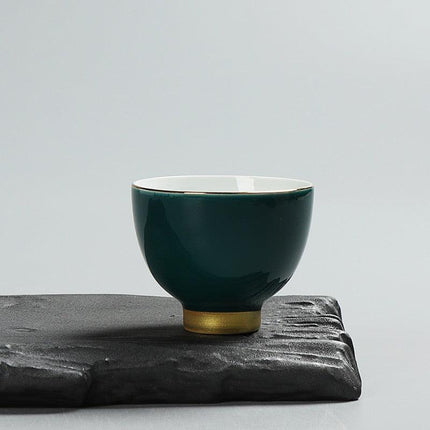 Sophisticated 6-Piece Kiln-Fired Kung Fu Tea Cup Collection
