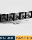 Black 6 Hooks