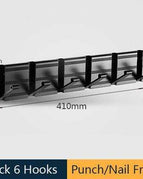 Black 6 Hooks