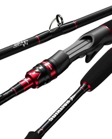 Premium Carbon Fiber Baitcasting Rod Set for Precision Fishing Adventures