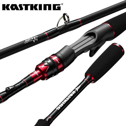 Experience Unmatched Fishing Performance with the KastKing Max Steel Carbon Bass and Pike Rod Combo