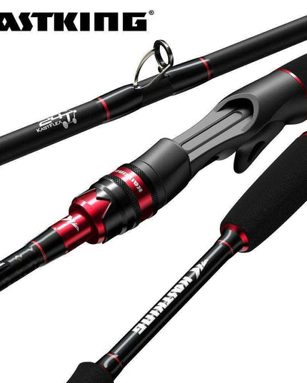 Experience Unmatched Fishing Performance with the KastKing Max Steel Carbon Bass and Pike Rod Combo