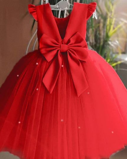 Enchanting Red Tutu Dress for Girls: Perfect for Festive Celebrations