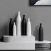 Elegant Tall Black Ceramic Vase - Available in Multiple Sizes for Stunning Decor
