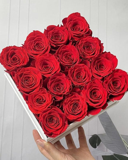 Eternal Romance Rose - Heart-Shaped Forever Floral Display