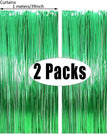 2pack tinsel curtain