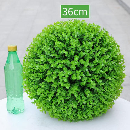 Elegant Premium Artificial Boxwood Sphere for Luxurious Home & Garden Decor