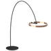 Sleek Circular LED Floor Lamp - Illuminate Your Space with Contemporary Style