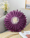 Round Purple / 1PCS  Cushion cover