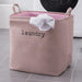 Foldable Eco-Friendly Laundry Hamper with Cotton Lining - Sturdy EVA Construction