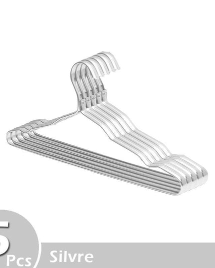 Luxury Aluminum Alloy Closet Hangers - Set of 10