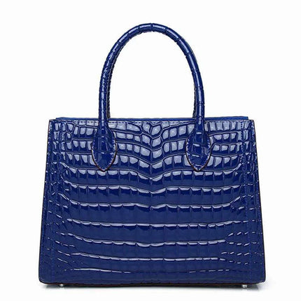 Exquisite Crocodile Leather Tote - A Statement of Sophistication