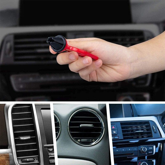 Auto Dip Duo - Vent Mounted Snack Holder for Dipping on the Go