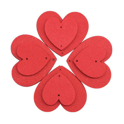 Enchanting Heart-Shaped Garland Collection - 400 Premium Quality Pieces