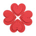 Enchanting Heart-Shaped Garland Collection - 400 Premium Quality Pieces