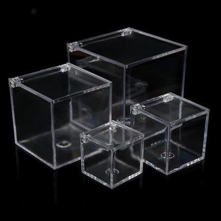 Personalized Elegant Acrylic Jewelry Storage Cube