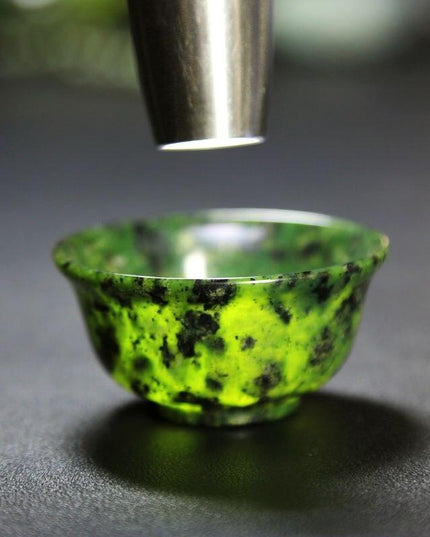 Jade Serenity Luxury Tea Cup Collection