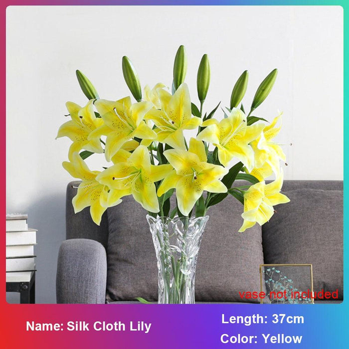 Silk Dandelion Flower Bundle Set - DIY Home Decor Collection
