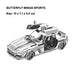 3D Metal Racing Vehicle Model Kit for Creative Teens and Adults