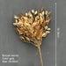 Elegant Golden Maple Leaf Home Decor Accent - Stunning Decorative Piece