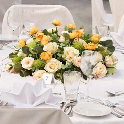 Sophisticated Round Floral Arrangement for Celebratory Events