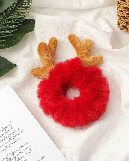 Playful Cartoon Animal Hair Scrunchies - Fun and Functional Hair Accessories for Women