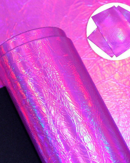 Glistening Creativity: Transform Your Projects with Burst Crack Faux Leather Sheets