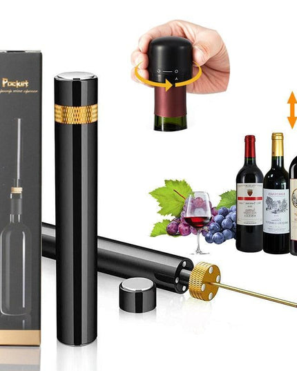 Effortless Elegance: Premium Air Pump Wine Opener Set for Flawless Cork Removal