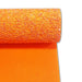 Orange Glitter Faux Leather Roll - Crafting Material for Elegant DIY Bags and Accessories