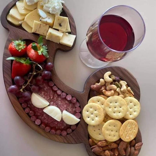 Aperitif Board for Gourmet Giggles - Wine, Cheese, and a Dash of Whimsy!