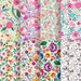 Charming Floral Synthetic Leather Craft Sheets - Essential for Creatives