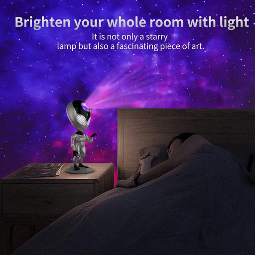Enigmatic UFO Star Projector for Tranquil Bedroom Nights