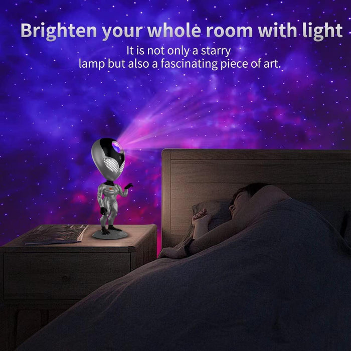 UFO Night Sky Projector for Serene Bedroom Ambiance