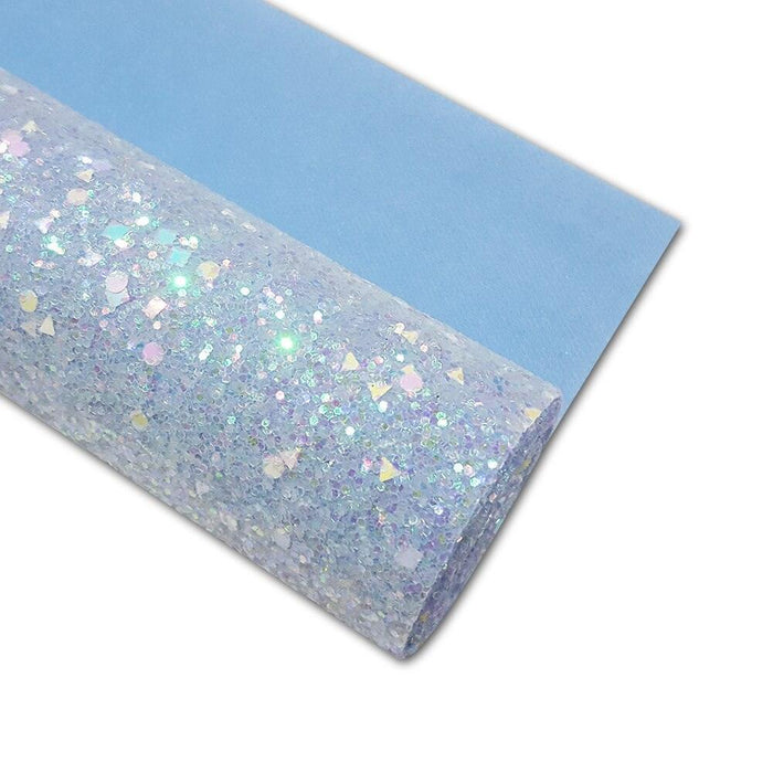 Shimmering Glittery Faux Leather Roll for Crafting Masterpieces