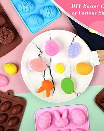 Whimsical Easter Silicone Mold Collection for Creative Treats and Crafts
