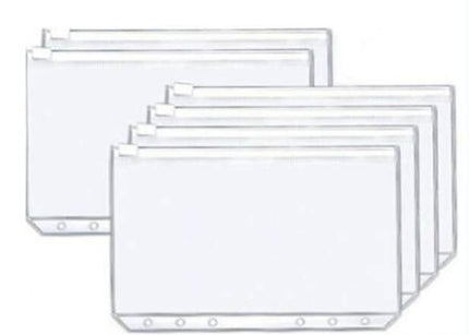 Elegant A6 Vegan Leather Organizer with Customizable Pages and Secure Zip Pockets for Seamless Planning