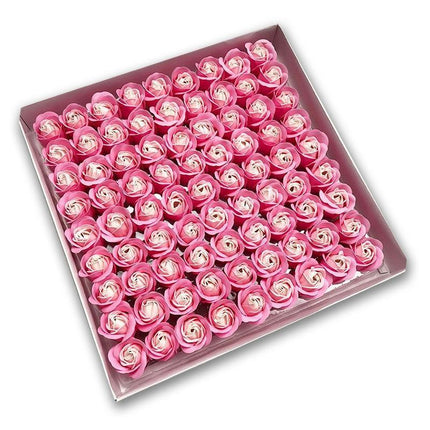 Chic Floral Elegance: 81 Premium Artificial Rose Heads for Exquisite Decor