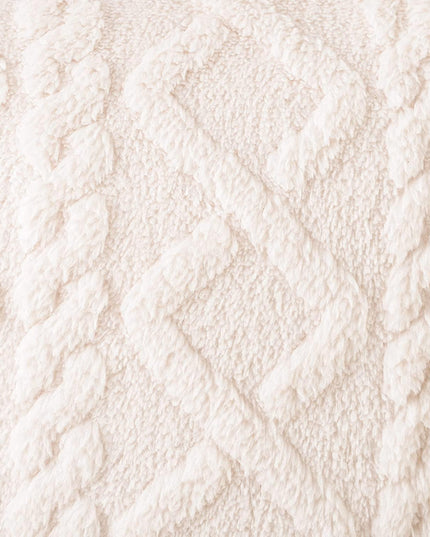 Cozy Winter Elegance Plush Fleece Pillow Set