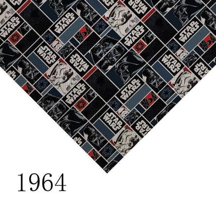 Cartoon-Inspired Faux Leather Craft Sheet - A4 Size Creative Essential