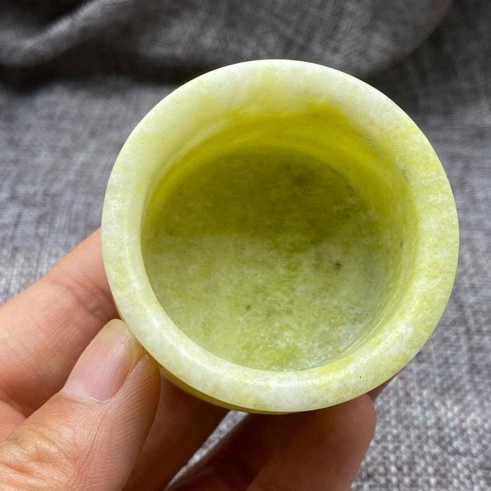 Emerald Jade Tea Cup Collection - Handcrafted Timeless Beauty