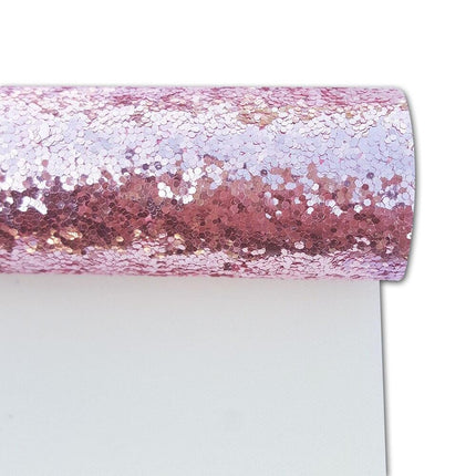 Glistening Gold, Ruby, and Onyx Faux Leather Crafting Roll - Unleash Your Imagination