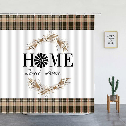 Transform Your Bathroom with Stylish Farmhouse Shower Curtains: Add a Pop of Color to Your Decor