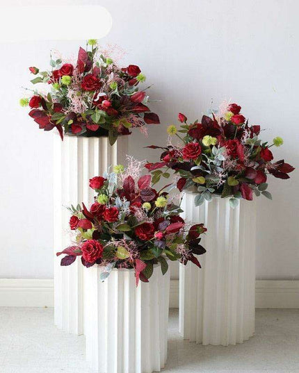 65cm Elegant Silk Floral Wedding Sphere - Stunning Decorative Accent